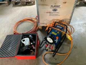 Plarad MX-EC 75 TS Hydraulischer Kraftschrauber mit Hydro-Aggregat AC 220-240 V