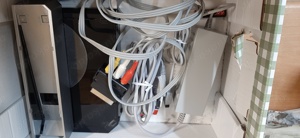 Nintendo WII, mit Zubehör Bild 2