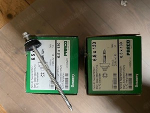 Faserzementschrauben 6,5 x 130