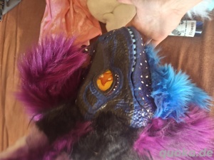 Furry Dinomaske partial