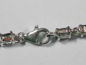 NEU: Armband 925 Silber mit Granat Bild 3