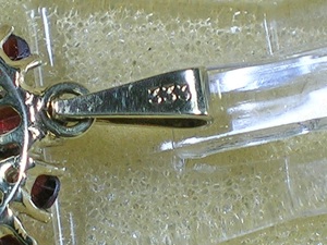 2x Anhänger 333 Gold mit Granat, je 130,- Bild 6