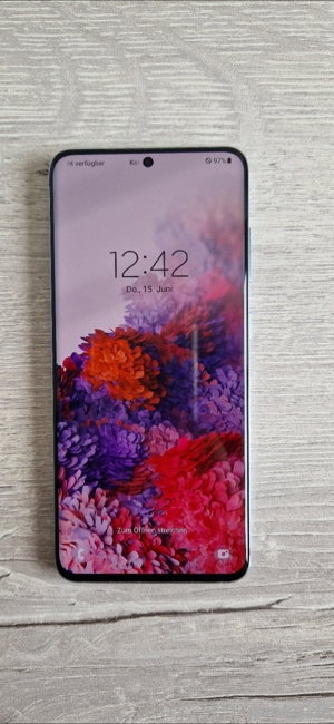 Samsung Galaxy S20 SM-G980F DS - 128GB - Cloud Blue (Ohne Simlock) (Dual-SIM) Bild 5