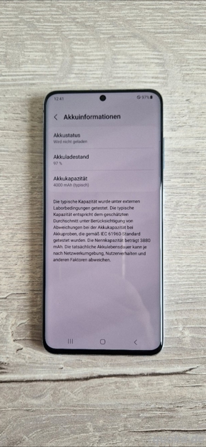 Samsung Galaxy S20 SM-G980F DS - 128GB - Cloud Blue (Ohne Simlock) (Dual-SIM) Bild 7