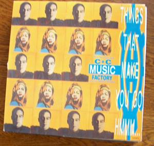 P Maxi-Single C&C MUSIC Factory THINGS THAT MAKE YOU GO Hmmmm... Columbia 1991 Vinyl, 12", 45 RPM