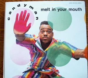 P MAXI-SINGLE Candyman Melt in your mouth The Mack is Back Epic 6565606 1991 Vinyl, 12", 45 RPM