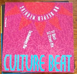 P MAXI-SINGLE Culture BEAT NO DEEPER Meaning DAN Dance Pool 656843-8 Vinyl, 12", 45 RPM Schallplatte