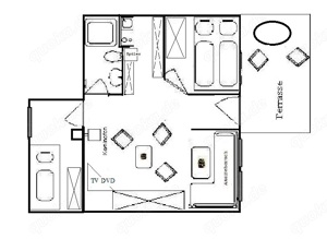 Gemütlicher Bungalow Kaminofen Hund Ostsee Campingplatz Pepelow Bild 2