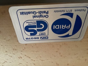 Kinderbett, Buche, auf Rollen, mit Matratze, 