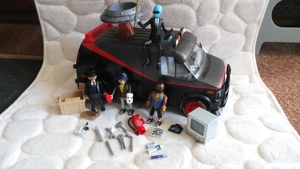 Playmobil 70750 A-Team Van mit Figuren +  Zubehör * Fortnite Alien mit Raumschiff Spielfigur