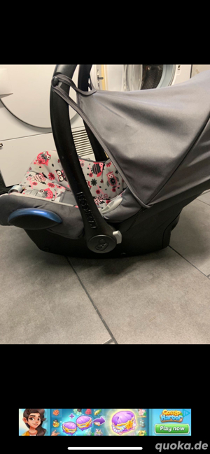 maxi cosi mit isofix station  fürs auto  Bild 2