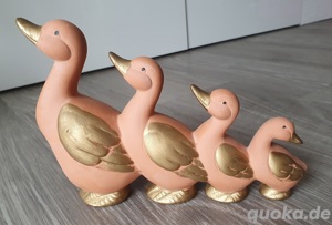 Dekofigur "Gänsefamilie"