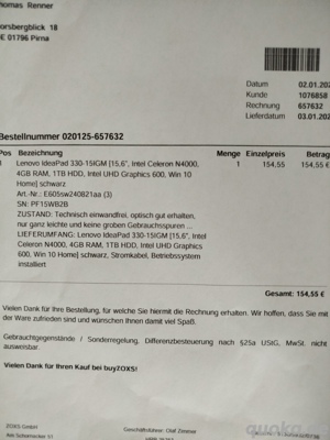 Lenovo IdeaPad  Bild 5