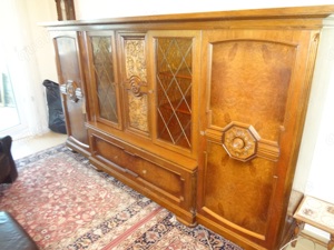 Antik Style Schrank, B 290 cm H 165 cm T 65 cm