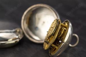 Wm. Bentley London Englische Spindel-Taschenuhr | ca. 1796 | Kette & Schnecke Bild 4