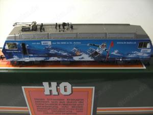 HAG 186 BT E-Lok Serie Re 4 4 "Ski-WM St. Anton", DIGITAL, AC