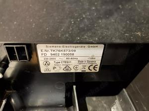 Siemens Einbau Espresso Kaffe Vollautomat TK76K573 Bild 9