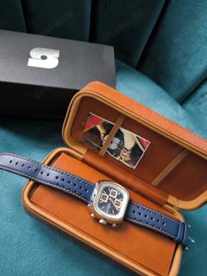 Straton Armbanduhr ähnlich Tag Heuer Monaco 60er 70er Style