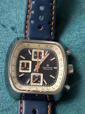 Straton Armbanduhr ähnlich Tag Heuer Monaco 60er 70er Style Bild 3