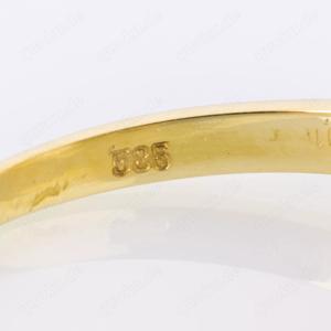 Vintage Ring (585er Gold) mit Brillanten Bild 5