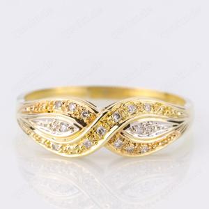 Vintage Ring (585er Gold) mit Brillanten