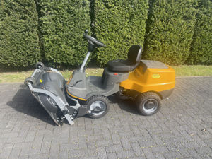 STIGA Park 300 M mit STIGA Kombi 85 M Q Mähwerk