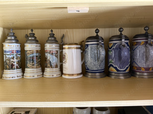 Porzellan Bierkrüge