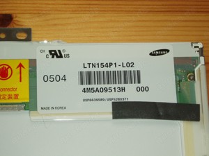 15,4" Display (für Notebooks) von Samsung, TFT, WSXGA (1.680x1.050 Pixel), 128 dpi, matt. 15,50 EUR  Bild 3