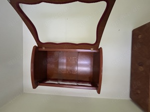 Antiquitäten Kommode Sekretär mit Oberschrank Bild 3