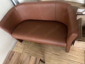 Hochwertige Lounge Couch-Sessel-Tisch   Büro Bild 3