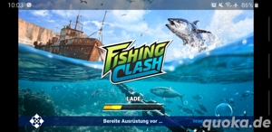 Fishing Clash * 73 Fischgründe offen * Level 194 * 6.005 Perlen frei verfügbar Bild 2