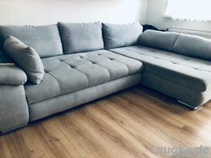 Graue Couch