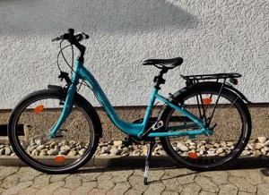 Kinder  Jugendfahrrad Victoria 5.7 - mint matt - Größe M   34 cm   24"  