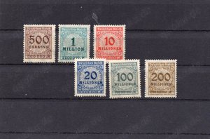 (0108) D. R. INFLA Lot Bruch in Rosette **