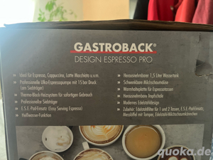 Espressomaschine Gastroback