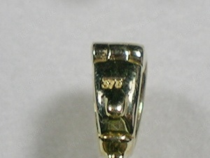NEU: Clip-Anhänger mit großem Gold-Rutil-Quarz, 375 - 9K Gold Bild 9