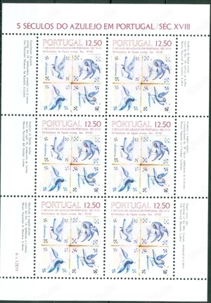 Portugal Kleinbogen Nr. 1603 postfrisch.  