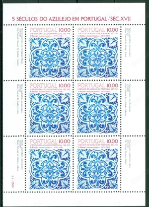 Portugal Kleinbogen Nr. 1582 postfrisch.  