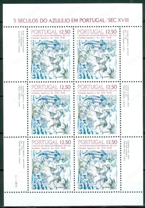 Portugal Kleinbogen Nr. 1592 postfrisch.  