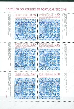 Portugal Kleinbogen Nr. 1611 postfrisch.  