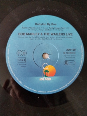 Bob Marley & The Wailers---Babylon By Bus, Vinyl-Doppel-LP, P1978, GER Bild 8