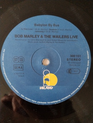 Bob Marley & The Wailers---Babylon By Bus, Vinyl-Doppel-LP, P1978, GER Bild 10