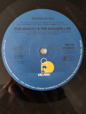 Bob Marley & The Wailers---Babylon By Bus, Vinyl-Doppel-LP, P1978, GER Bild 7