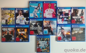 Playstation 4 1TB + 2x Controller + Ladestation + Spiele  Bild 2