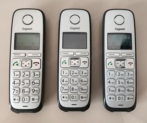 Gigaset E310A Duo 3er-Set mit Anrufbeantworter Bild 5
