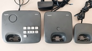 Gigaset E310A Duo 3er-Set mit Anrufbeantworter Bild 3
