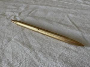 Luxus Kugelschreiber 585 14k Gold, 60er Jahre, neue Mine TOP Bild 7