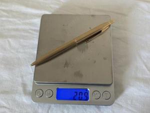 Luxus Kugelschreiber 585 14k Gold, 60er Jahre, neue Mine TOP Bild 9