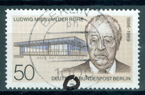 Berlin gestempelt Nr. 753 DD, Doppeldruck der Farbe Schwarz.