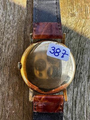 Tissot Armbanduhr Handaufzug 750er Gelbgold 34mm voll funktionsfähig Bild 5